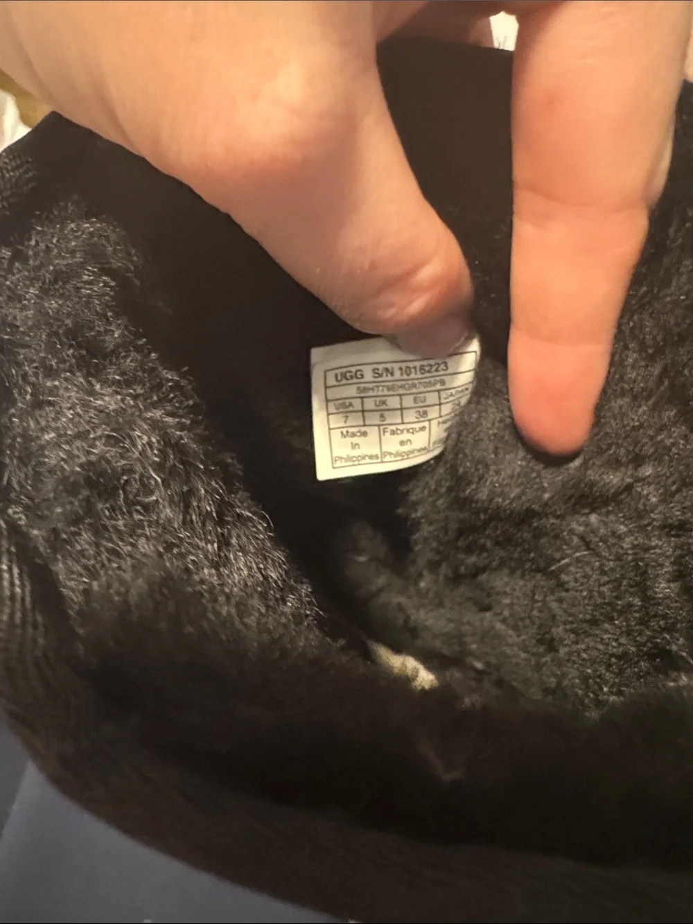 Women’s Black Uggs